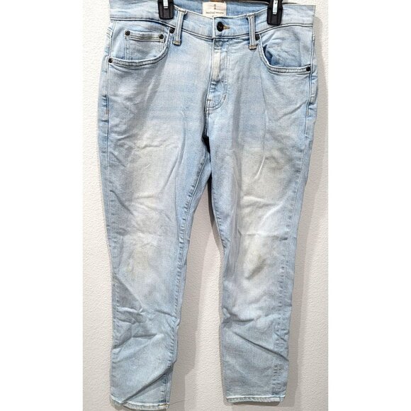Men's Mutual Weave The Taper Blue Light Wash Regular Fit Jeans Size 30 x 30 - Picture 1 of 7